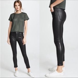 Citizens of Humanity Rocket Coated High Rise Denim